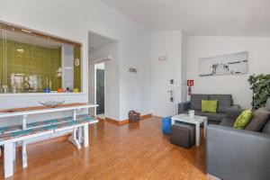 Posezení v ubytování Apartamento Rose