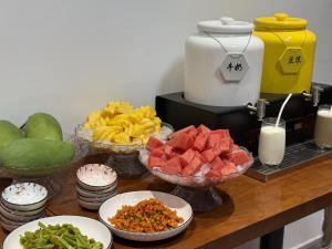 民宿内部或周边提供的食物
