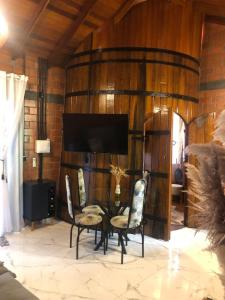 Posezení v ubytování Casa di Pipa com ofurô