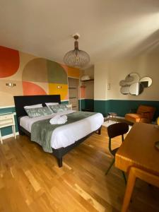 Ένα ή περισσότερα κρεβάτια σε δωμάτιο στο MAISON BEAUMONT +66 φωτογραφίες