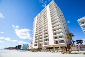 Bygningen som resortet ligger i