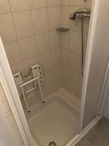 Koupelna v ubytování Ferienzimmer LANG + 30 fotografií