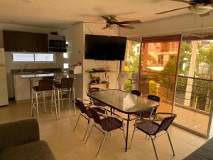 TV/trung tâm giải trí tại Apartasol en Santa Fe de Antioquia