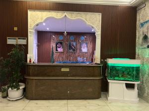 Ο χώρος του λόμπι ή της ρεσεψιόν στο جوهرة المصايف للشقق المخدومة الطائف