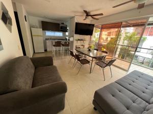 TV/trung tâm giải trí tại Apartasol en Santa Fe de Antioquia