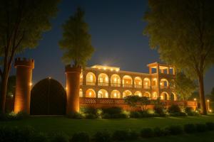 Zahrada ubytování Qila Hotel