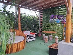 Zahrada ubytování HotelCascol