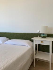 Cama o camas de una habitación en Apartamentos Bruja