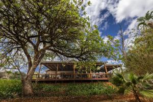 a house on a hill with a tree at Archers Guest House in Patentie