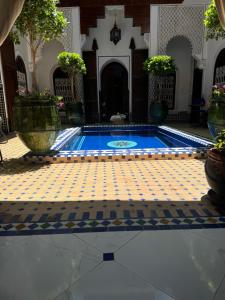Bazén v ubytování Riad Malida Marrakech nebo v jeho okolí