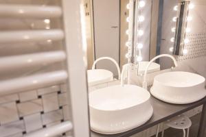 Vonios kambarys apgyvendinimo įstaigoje Hostel K3a