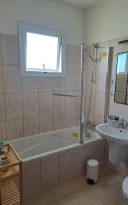 Koupelna v ubytování Blue Boutique Flat