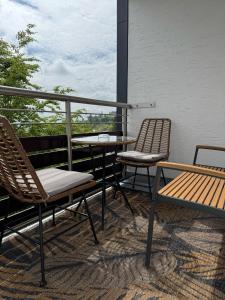 Balkón nebo terasa v ubytování Mountain View + 10 fotografií