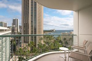 Balkón nebo terasa v ubytování Sheraton Princess Kaiulani Waikiki Beach