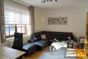 Posezení v ubytování Ferienwohnung Rauchenberger
