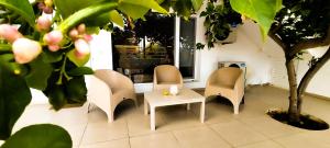 Posezení v ubytování Lemon Tree Apartment