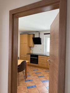 Telewizja i/lub zestaw kina domowego w obiekcie Appartement Berger