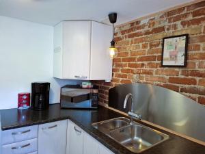 Kuchyň nebo kuchyňský kout v ubytování COZY VOGI Flat + 27 fotografií