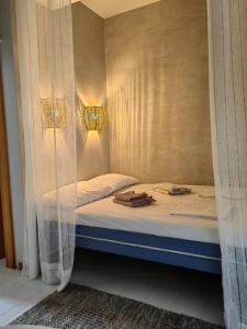 Postel nebo postele na pokoji v ubytování Apartamenty u Polki