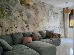 Posezení v ubytování Apartamenty u Polki