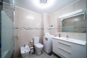 A bathroom at Angel's house at Club Atlantis