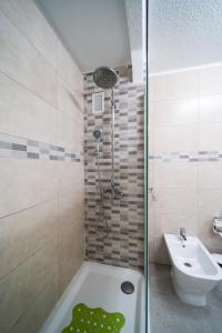 A bathroom at Angel's house at Club Atlantis