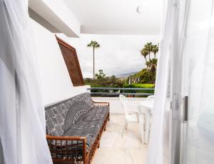 A seating area at Angel's house at Club Atlantis