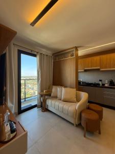 Køkken eller tekøkken på Flat 1807 - Sunset Experience Alto Padrão