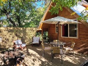 Zahrada ubytování Carolin Cacao - Cabaña Nogal + 5 fotografií