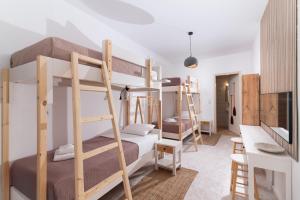 Postel nebo postele na pokoji v ubytování Pension Romantika