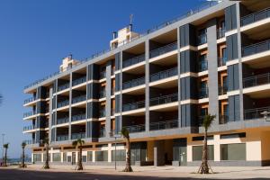 O edifício em que o apartamento se localiza