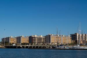 O edifício em que o apartamento se localiza