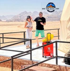 Hosté ubytování WADl RUM DESERT CAMP