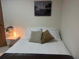 Postel nebo postele na pokoji v ubytování Apto moderno y acogedor + 11 fotografií