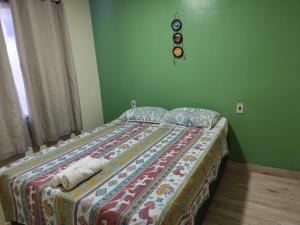 Hostel Unamar客房内的一张或多张床位