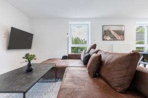 TV a/nebo společenská místnost v ubytování Kiechls Homebase - Adults only + 31 fotografií