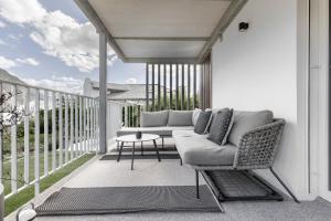 Ein Balkon oder eine Terrasse in der Unterkunft Kiechls Homebase - Adults only