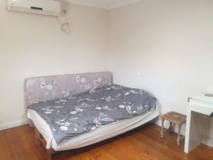 Postel nebo postele na pokoji v ubytování Olive tiny house