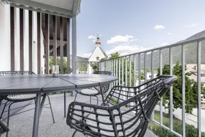 Ein Balkon oder eine Terrasse in der Unterkunft Kiechls Homebase - Adults only