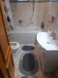 Ένα μπάνιο στο Apartment Classic Plus +13 φωτογραφίες