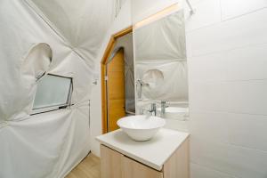 Koupelna v ubytování Glamping Tortuga Verde