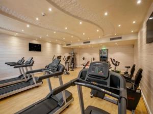 Fitness centrum a/nebo fitness zařízení v ubytování Hôtel Club Val d'Anfa Casablanca Ocean view