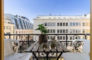 Μπαλκόνι ή βεράντα στο Experience Oslo from its very center