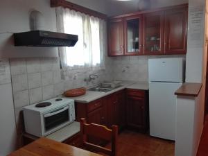 Η κουζίνα ή μικρή κουζίνα στο Kokkinos Apartments +62 φωτογραφίες