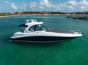 Landskap semula jadi dekat dengan bot ini