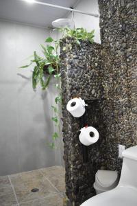 Koupelna v ubytování Casa Nimbu Rainforest + 18 fotografií