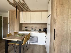 Kuchyň nebo kuchyňský kout v ubytování Superbe Type 2 rénové 2025, climatisé, parking à Aix-les-Bains - FR-1-555-116 + 8 fotografií