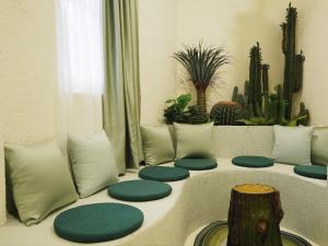 Χώρος καθιστικού στο Shantou Qijian Homestay