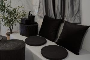 Χώρος καθιστικού στο Shantou Qijian Homestay