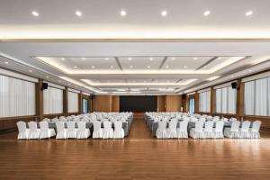 Konferenční prostory v ubytování SSAW Boutique Hotel Hangzhou Xiaoshan Yinlong Hangfachang Subway
